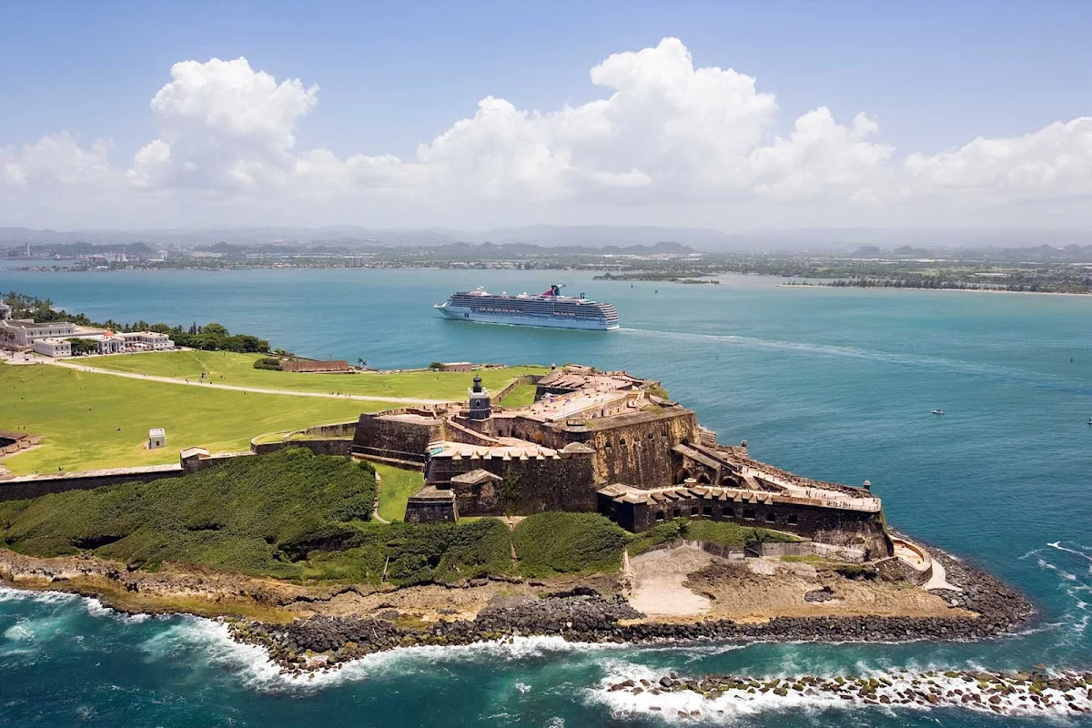 Carnival-Legend-aerial-4 - Carnival Legend sails a wide range of itineraries in Europe and North America.