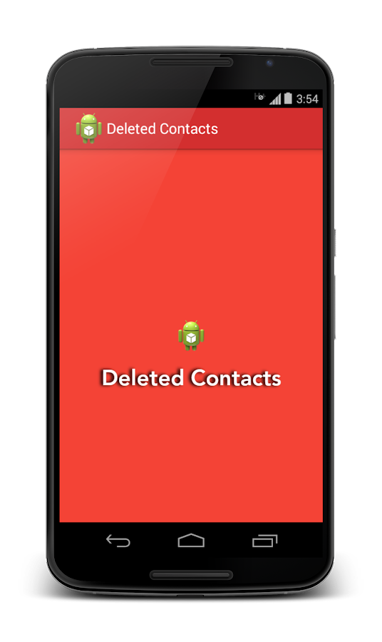 Contacts supprimés an