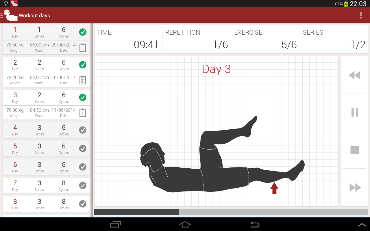 Abs workout PRO - screenshot