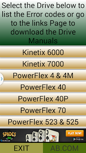 PLC Drive Fault Finder