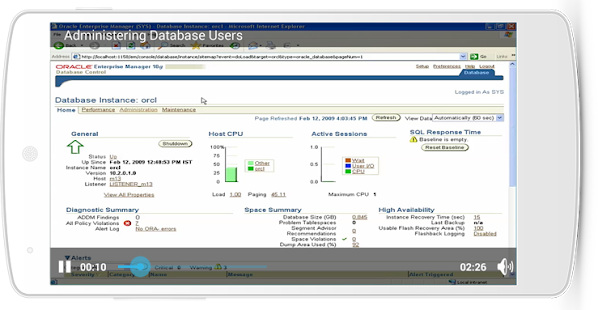 Free Learn Oracle 10g APK for Android