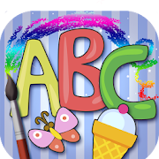 ABC alphabet to paint  Icon