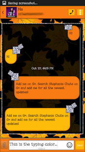 GO SMS THEME - SCS355 Screenshots 1
