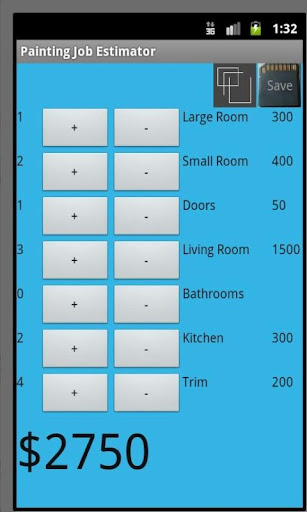 Paint Job Estimator