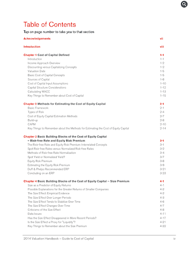 Valuation Handbook