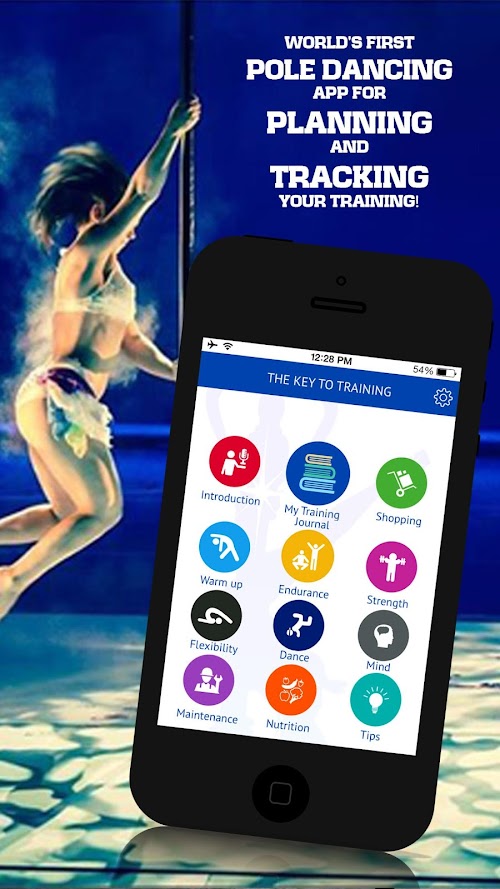 Android application The Key To Training screenshort