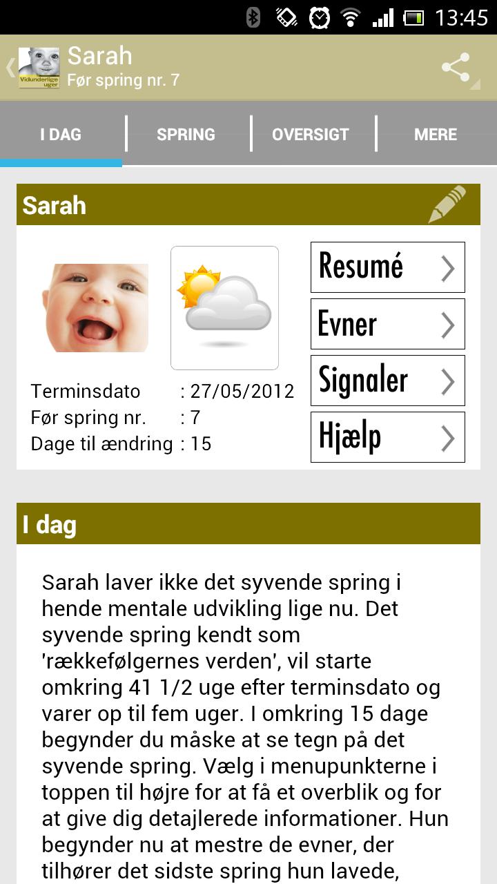 Vidunderlige uger Screen 3