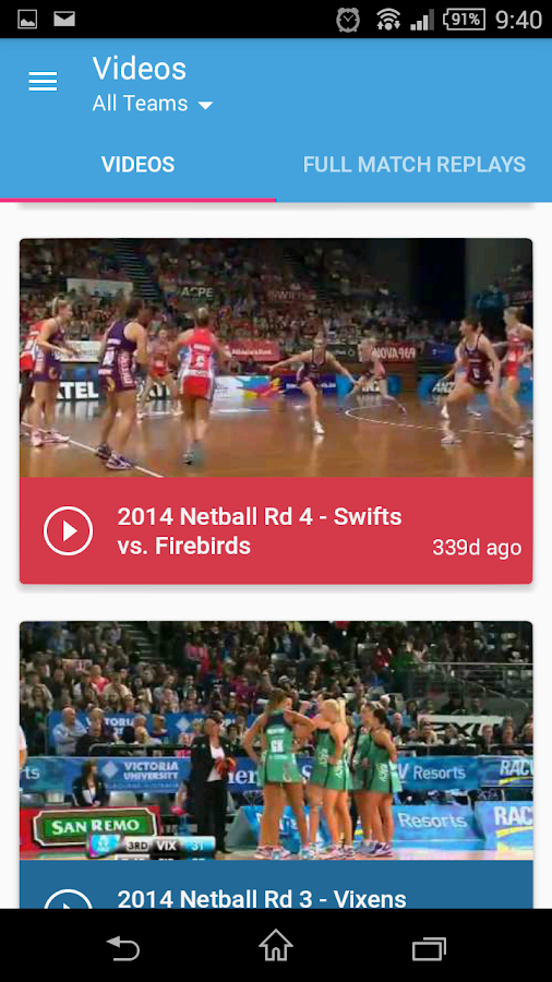 Netball Live Official - Android Apps on Google Play