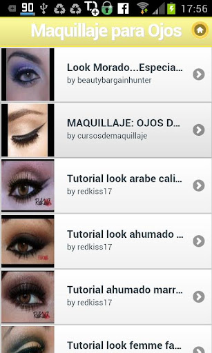 Maquillaje para Ojos