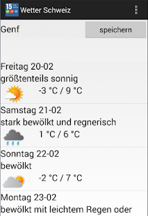 15 Tage Wetter Schweiz Screenshots 6