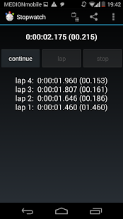 stopwatch with lap times(圖1)-速報App