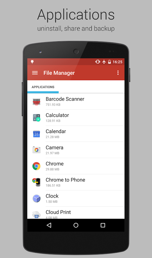   File Manager- screenshot  