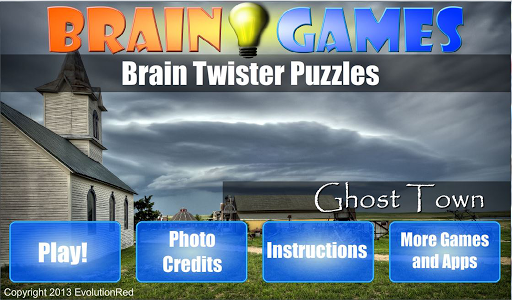 Ghost Town: Brain Puzzles