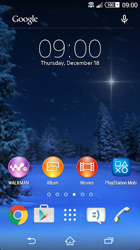 Diggin Winter Live Wallpaper