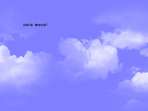 hello world