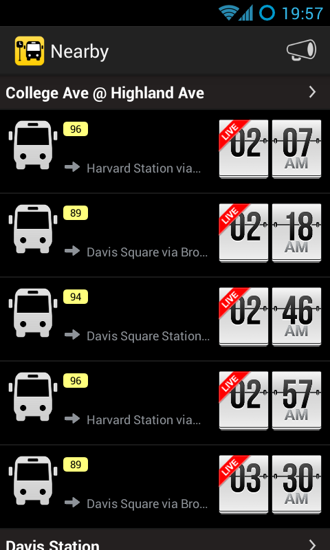 Wheres My Bus (by StopanGo) Screen 3