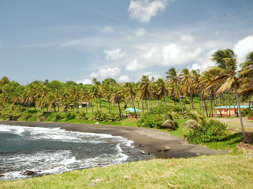 View of Rawracou on St. Vincent and the Grenadines.