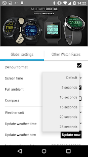 Watch Face Military Digital(圖6)-速報App
