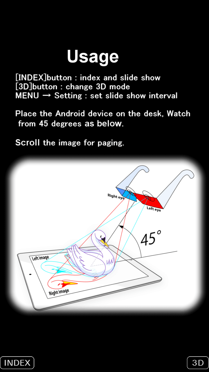 3D Popup Swan Screen 2