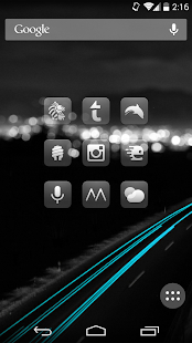 Glasklart Go Nova Apex Theme - screenshot thumbnail