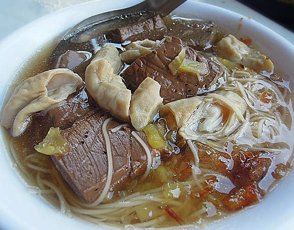 彰化鹿港 ，老全豬血麵線