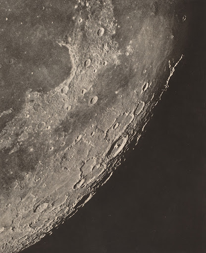 Carte photographique de la lune