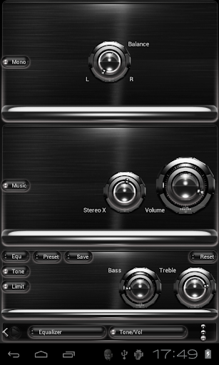 【免費娛樂App】Poweramp skin Silver Glow-APP點子