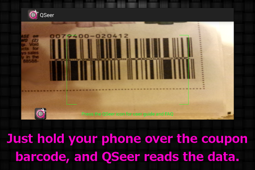 PC u7528 QSeer Coupon Reader 2