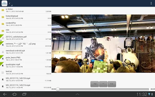 ownCloud - screenshot thumbnail