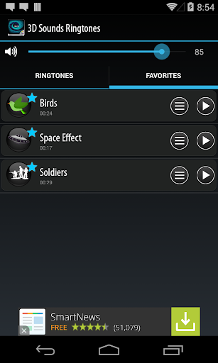 3D Sounds Ringtones