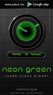 download NEON GREEN Next Launcher Theme free