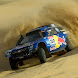 Racing car game icon