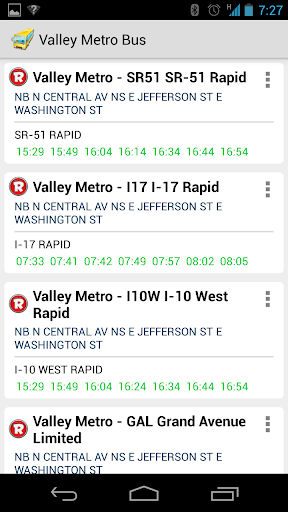 Valley Metro Bus Schedule