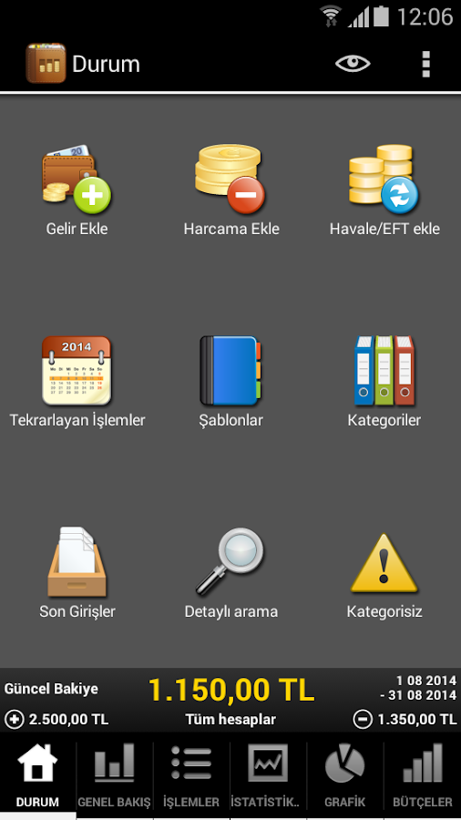 Hesap Cüzdanım - screenshot