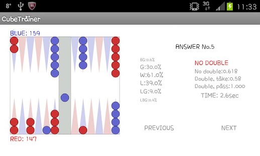 Free CubeTrainer for Backgammon APK for Android