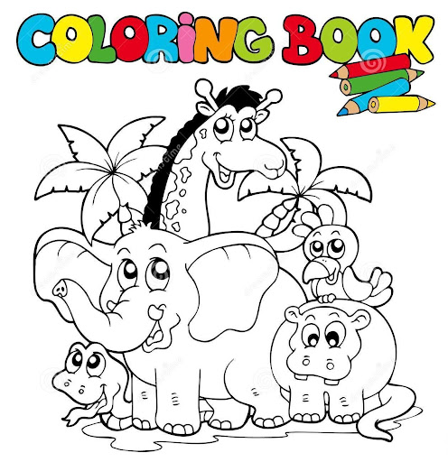 Colouring Book Animals