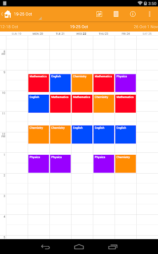 Baxter College Planner