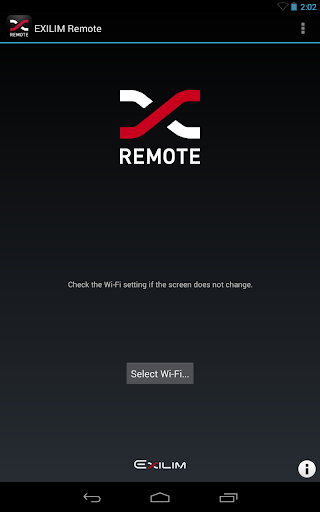 EXILIM Remote 3.0.4 Windows u7528 3