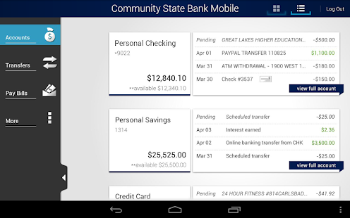 Community State Bank Mobile Screenshots 10