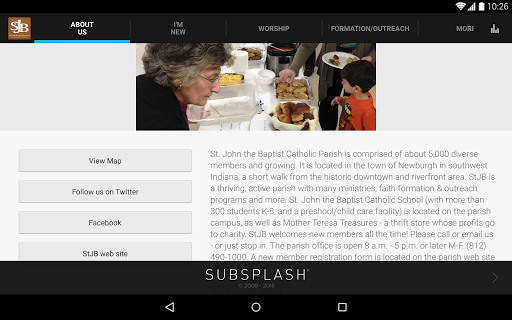 【免費教育App】St. John the Baptist Newburgh-APP點子