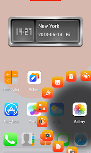 IOS 7 Next Launcher 3D Theme - screenshot thumbnail