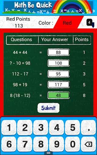 【免費教育App】Math Be Nimble +-APP點子