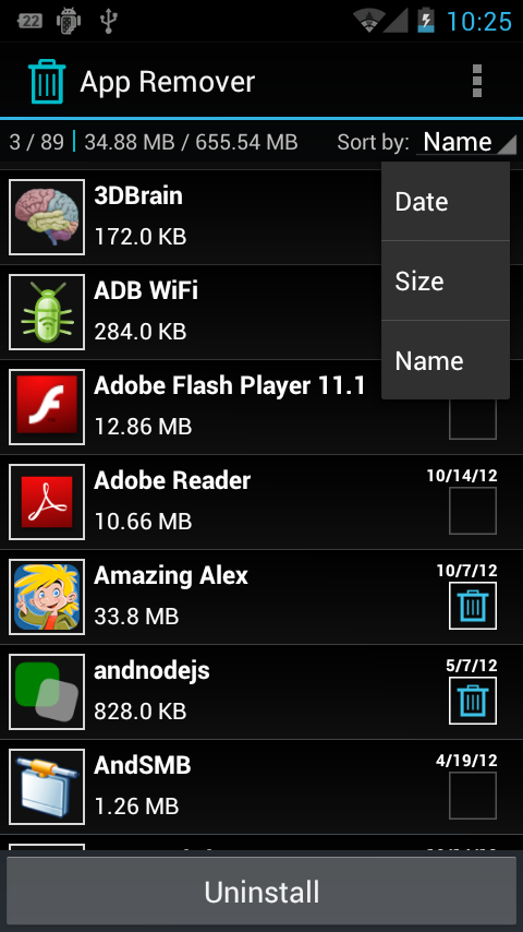 App Remover - screenshot