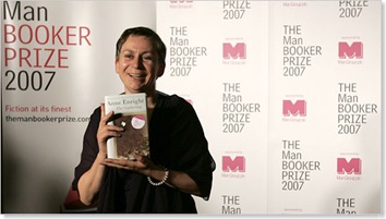 Anne Enright in London after winning the Man Booker prize. (Photo: The Associated Press)
