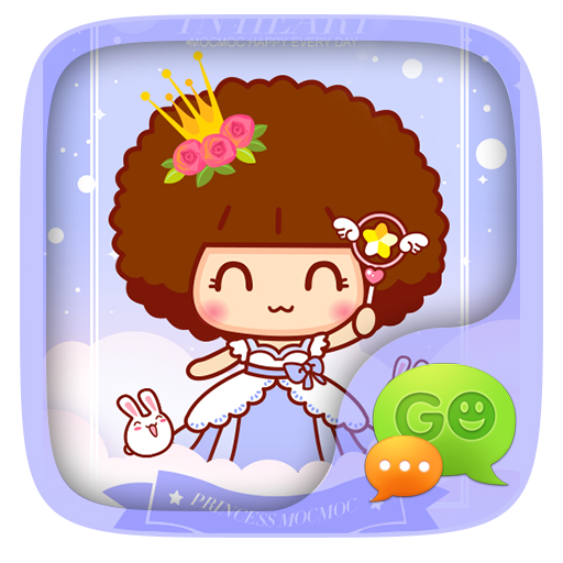 GO SMS PRINCESS MOCMOC THEME LOGO-APP點子