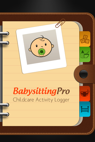 Android application Babysitting Pro Activity Log screenshort