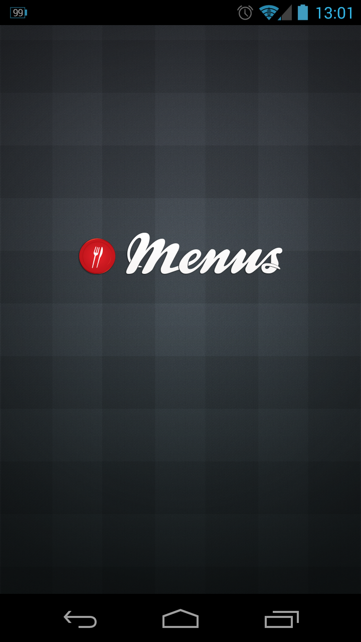 Android application Menus - Foodies & restaurants screenshort