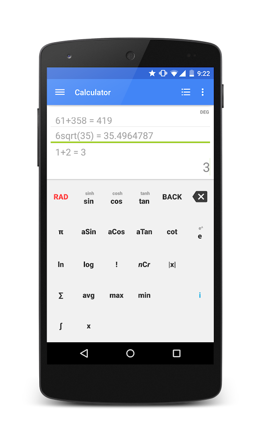 One Calculator - screenshot