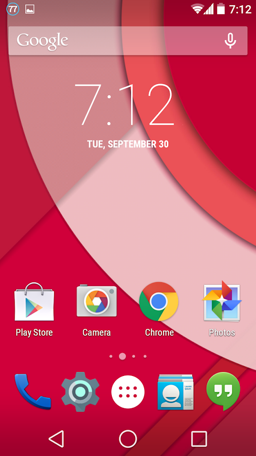Material Wallpapers(Android L) - screenshot