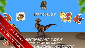 Dinosaur Memory Game for kids